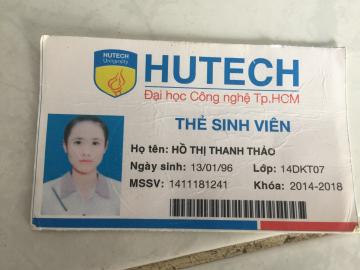 Hồ Thị Thanh Thảo