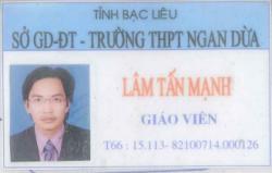 Lâm Tấn Mạnh