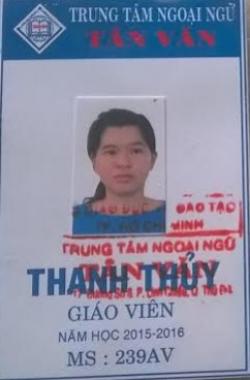 Phạm Thị Thanh Thủy